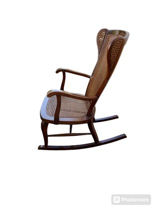 Butaca balancín en madera