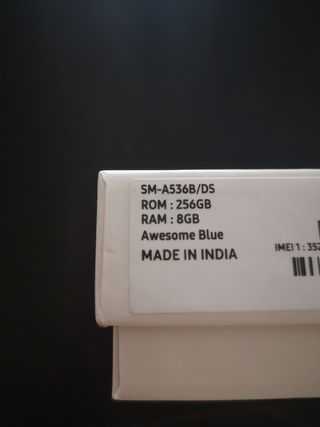 Samsung Galaxy A53 5G Azul 256GB