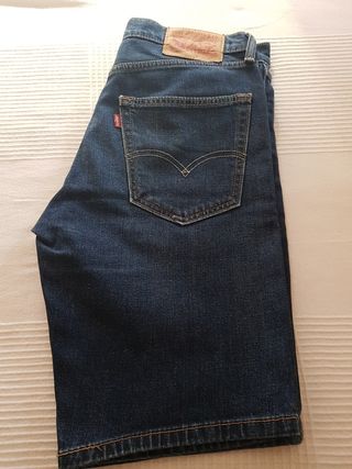 Bermudas vaqueras Levi Strauss 502