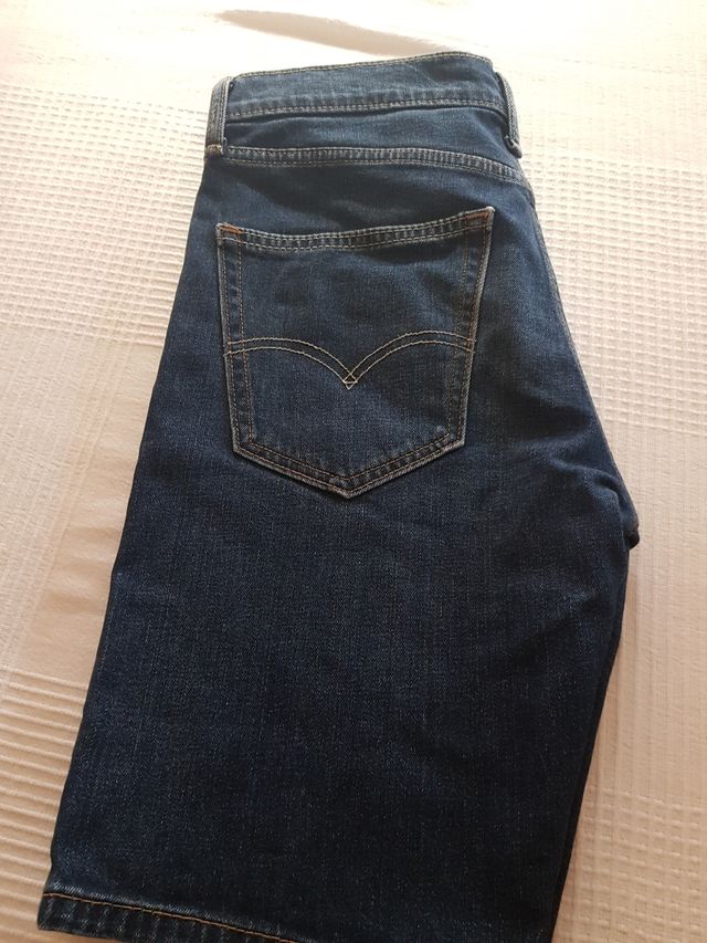 Bermudas vaqueras Levi Strauss 502