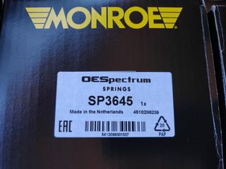 4 Muelles Mercedes SLK 171 Monroe SP3645 y SP3643