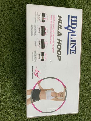 HULAHOOP ROSA E GRIGIO USATO