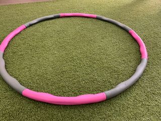 HULAHOOP ROSA E GRIGIO USATO