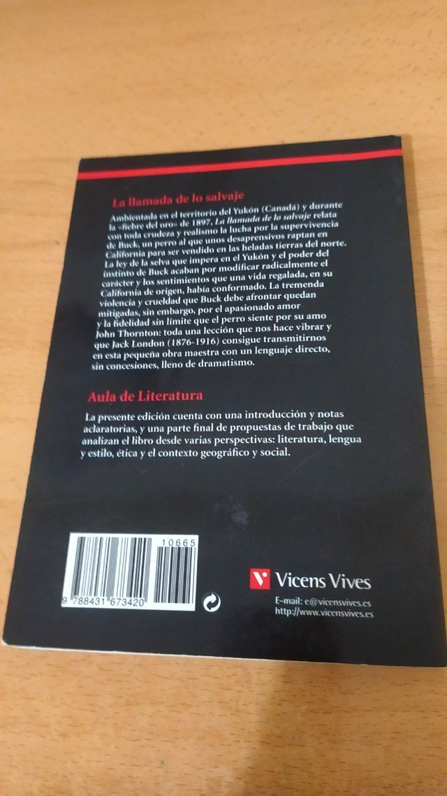 La llamada de lo salvaje/ Vicens Vives