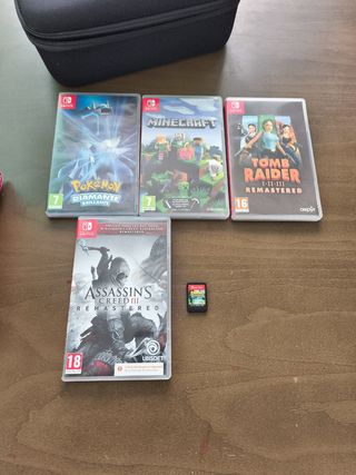 Nintendo switch OLED+extra e 5 giochi