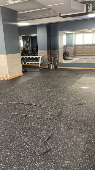 Montaje e instalacion de suelos de gimnasio