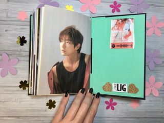 NOTEBOOK Tema “ACTOR LEE JOON-GI" fatto a mano