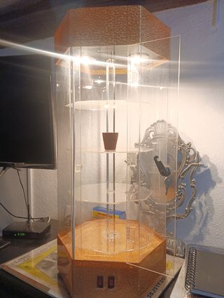 Exposição com motor