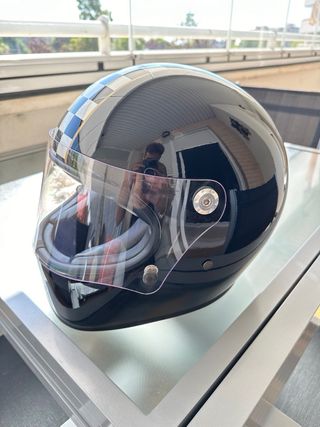 Casco integral estilo vintage 