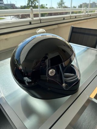 Casco integral estilo vintage 