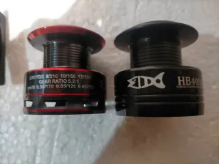 Carrete pesca HD 4000 con 2 Bobinas.