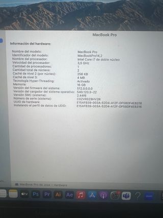 Macbook Pro 2018 Retina