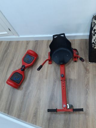 Patinete hoverbotas + silla