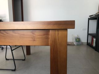 MESA DE DISEÑO DE MADERA MACIZA