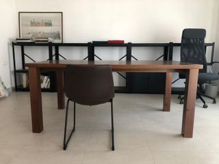 MESA DE DISEÑO DE MADERA MACIZA