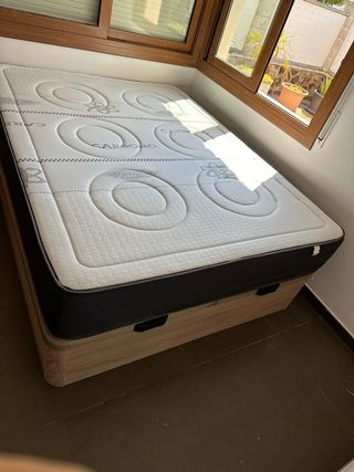 Pack colchón más canapé 160 × 200