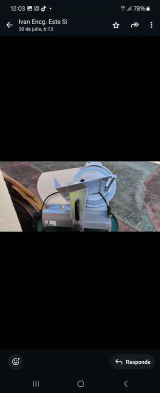 Cortadora de embutido