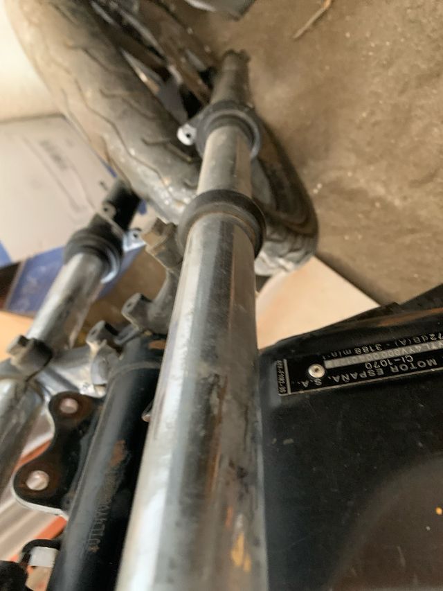 Horquillas y toja yamaha tzr