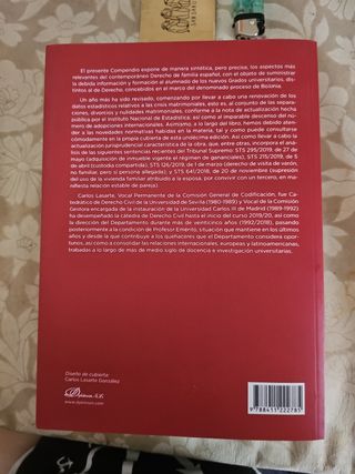 Compendio de derecho de familia