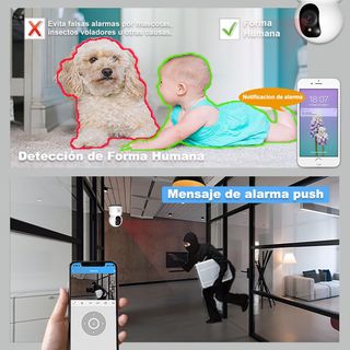 Cámara Vigilancia WiFi Interior