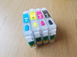 Cartuchos recargables para impresora Epson XP
