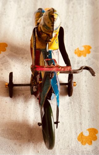 Motocicleta hojalata años 30 RICO.  Original.