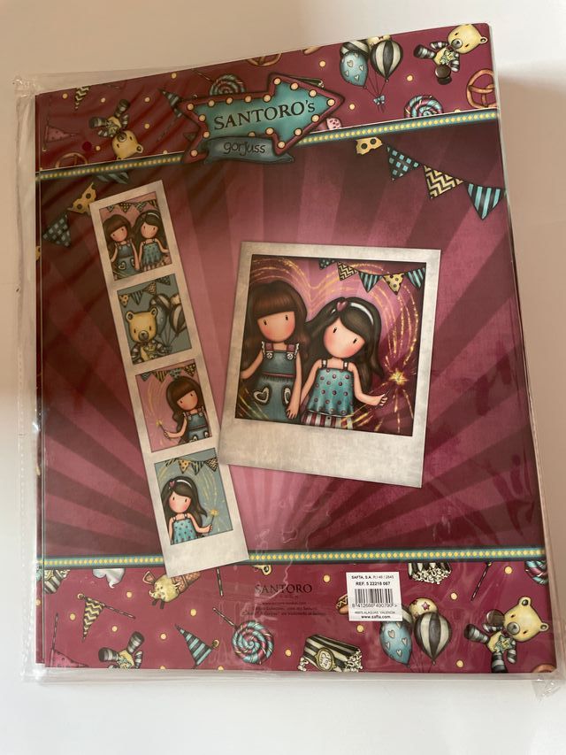 GORJUSS Carpeta de 4 anillas mixtas tamaño folio