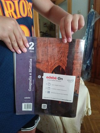 Libro de geografía e historia de 2 eso