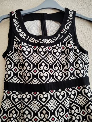 Vestido M Mujer Blanco niña chica 38 36 