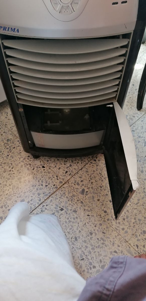 Aparato de aire puede poner hielo