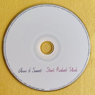 ANNI B SWEET START RESTART UNDO CD