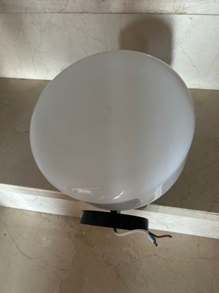 Lampara aplique vintage.