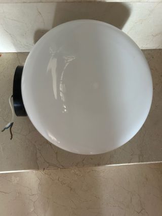 Lampara aplique vintage.