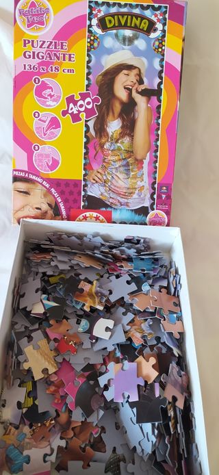Puzzle gigante de Patito feo