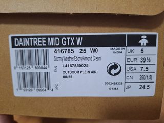 Botas montaña mujer Salomon 39 1/3