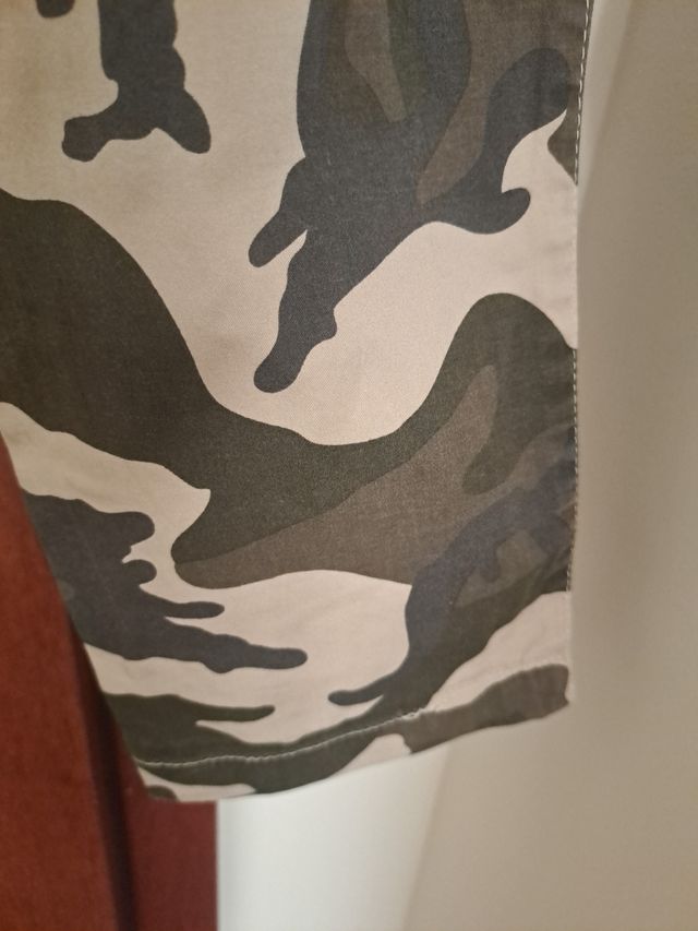 Calças mulher padrào camuflado