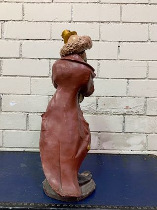 Escultura payaso de fibra de vidreo. Bonnie