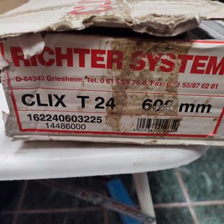 Perfil techos desmontable