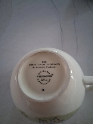 Wedgwood Taza con plato