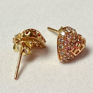 Pendientes de corazones de oro goldfilled 18 KT