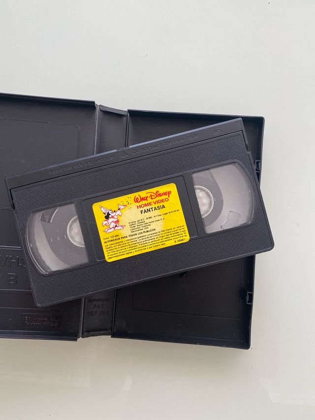VHS, fantasía de Walt Disney