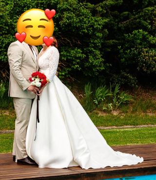 vestido novia talla 42