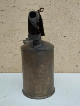 Antico cannello saldatore da lattoniere stagnaro