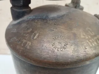 Antico cannello saldatore da lattoniere stagnaro