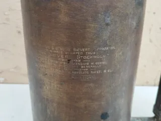 Antico cannello saldatore da lattoniere stagnaro