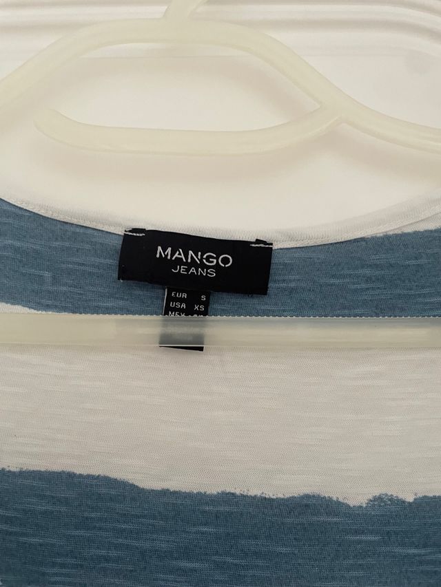 Camiseta de tirantes de Rayas de Mango