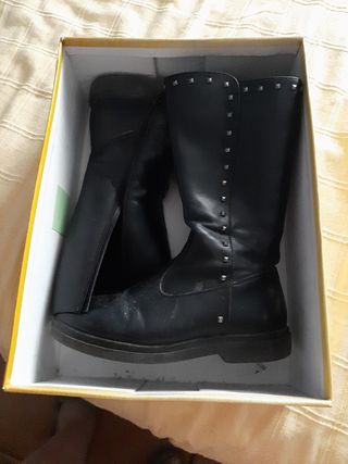 Botas piel 36