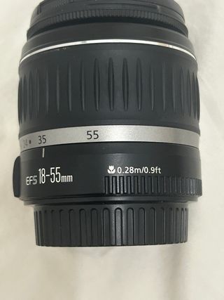 Cámara reflex digital Canon 350d