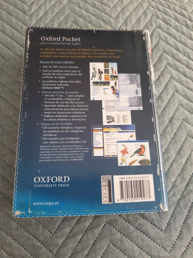 Diccionario oxford pocket