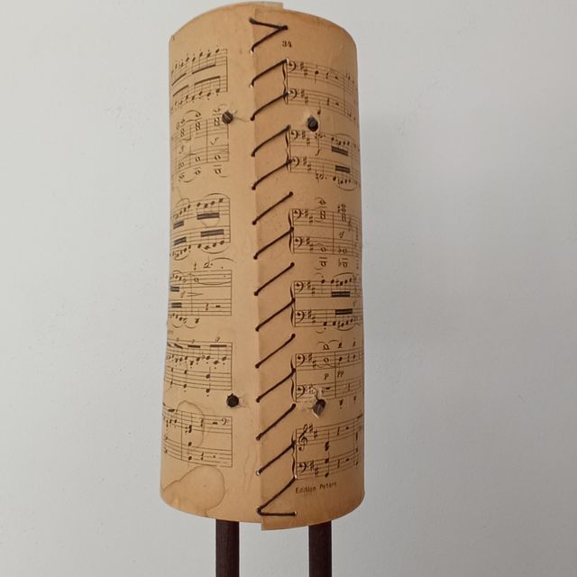 Lampara artesanal. Pieza única